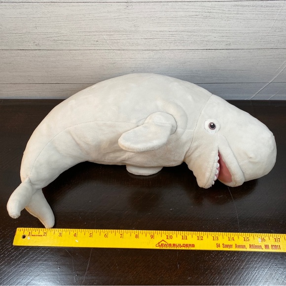Bailey Beluga white whale plush 17” authentic Disney Finding Dory stuffed animal - Picture 9 of 9